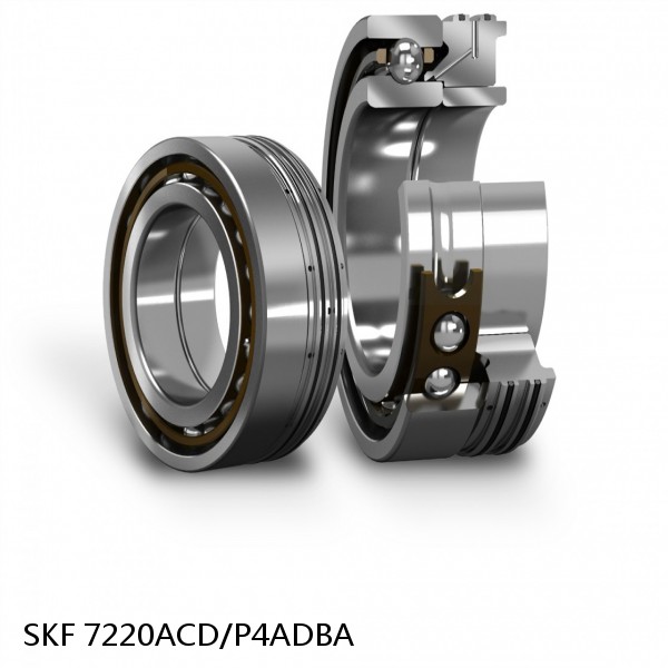 7220ACD/P4ADBA SKF Super Precision,Super Precision Bearings,Super Precision Angular Contact,7200 Series,25 Degree Contact Angle