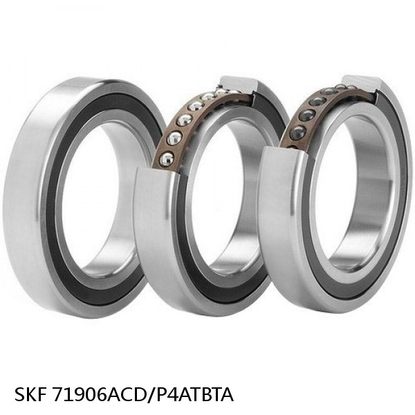 71906ACD/P4ATBTA SKF Super Precision,Super Precision Bearings,Super Precision Angular Contact,71900 Series,25 Degree Contact Angle