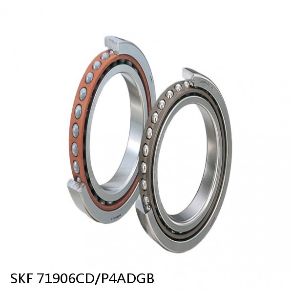 71906CD/P4ADGB SKF Super Precision,Super Precision Bearings,Super Precision Angular Contact,71900 Series,15 Degree Contact Angle